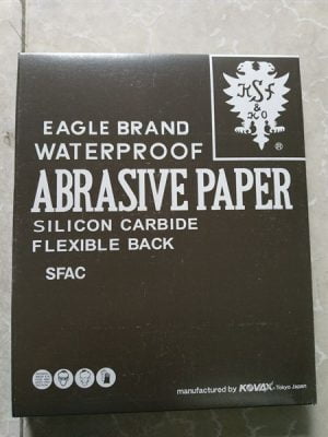 Giấy ráp (giấy nhám) nhật Kovax #100(100 tờ/tập)