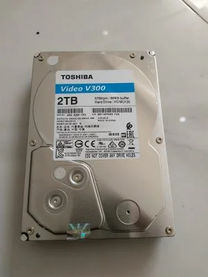 HDD Toshiba 2TB AV V300,3.5'',64MB,5700rpm,HDWU120UZSVA (Camera)-DL