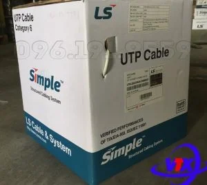Dây mạng LS CAT6E màu trắng