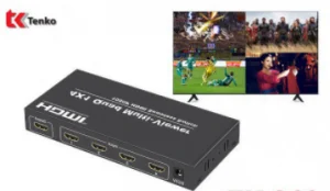 Bộ Gộp switch HDMI 4 vào 1 ra Tenko TK-041