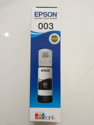 Mực in Epson 003 Ecotank Black Ink Bottle (C13T00V100) L1110/L3110