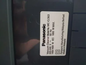 Máy hút bụi Panasonic MC-CL563RN46 (Siêu nhẹ, di động, c/s hút tối đa, 1800W, 2 L, bộ lọc HEPA) 7 fbd1ce215f0a49cc93ed94f2c29ee9bf