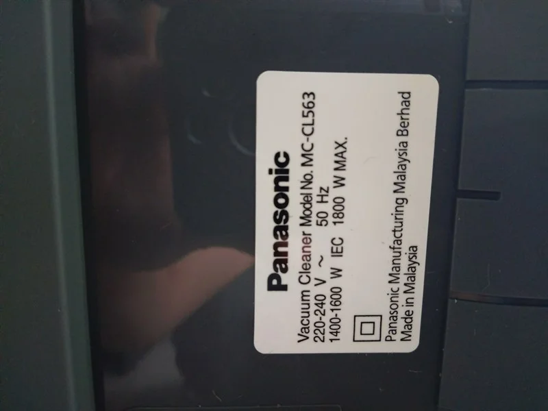 Máy hút bụi Panasonic MC-CL563RN46 (Siêu nhẹ, di động, c/s hút tối đa, 1800W, 2 L, bộ lọc HEPA) 2 fbd1ce215f0a49cc93ed94f2c29ee9bf