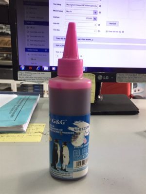 Mực Epson/ Canon/ HP 100ml hồng nhạt