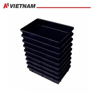 khay đựng linh kiện chống tĩnh điện màu đen 125x110x60mm chính hãng giá tốt