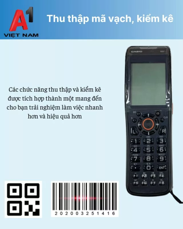 Máy kiểm kho Casio DT-970 M50E-CN 15 may kiem kho casio dt 970 m50e cn 3 1