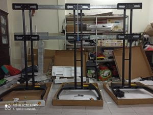 Giá treo chế 6 tivi 50 inch