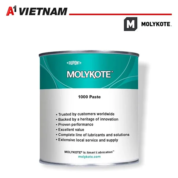 Mỡ Molykote 1000 Paste: Phân Phối Chính Hãng Tại Việt Nam