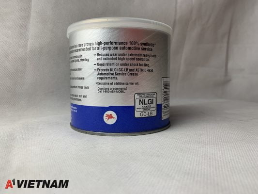 Mỡ MOBIL 1 SYNTHENIC GREASE 9 mobil 1 synthenic grease mau xanh 1