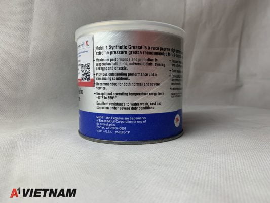 Mỡ MOBIL 1 SYNTHENIC GREASE 8 mobil 1 synthenic grease mau xanh 2