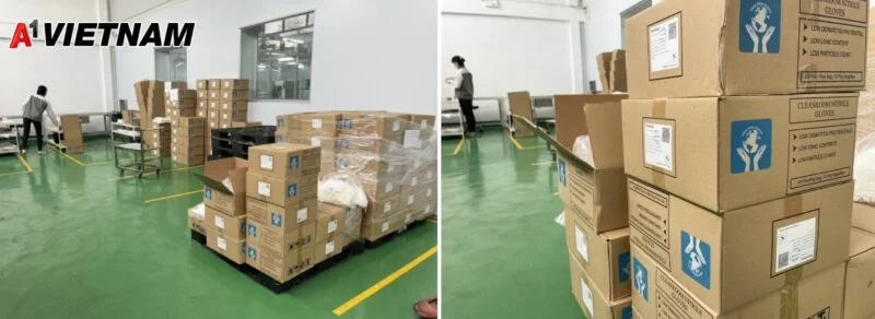 Găng tay nitrile phòng sạch