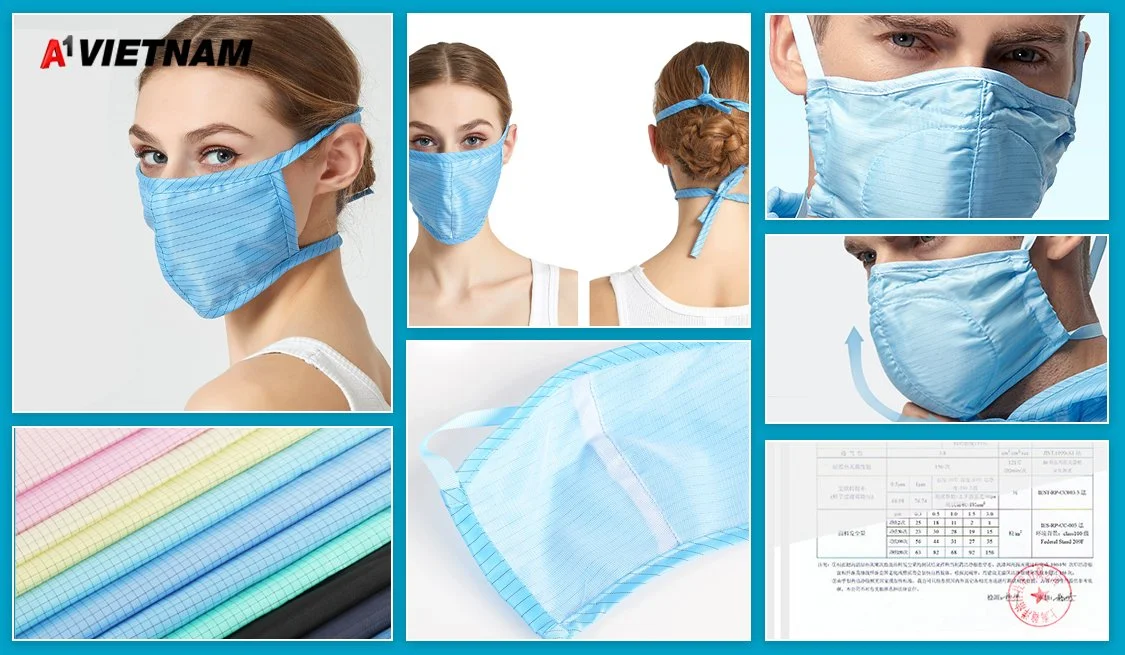 Khẩu trang phòng sạch Puritech 5 khau trang phong sach