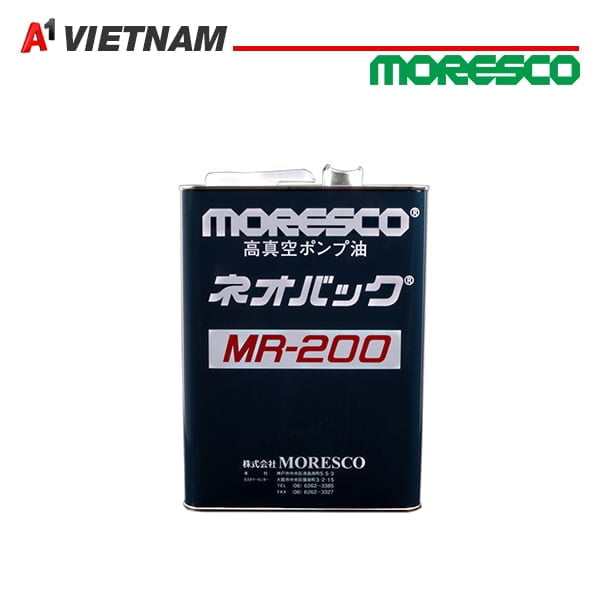 全国総量無料で MORESCO 高真空ポンプ油ネオバック MR-200 18L 1-685-04