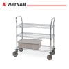 Xe đẩy hàng phòng sạch 1 Xe Đẩy Hàng Phòng Sạch