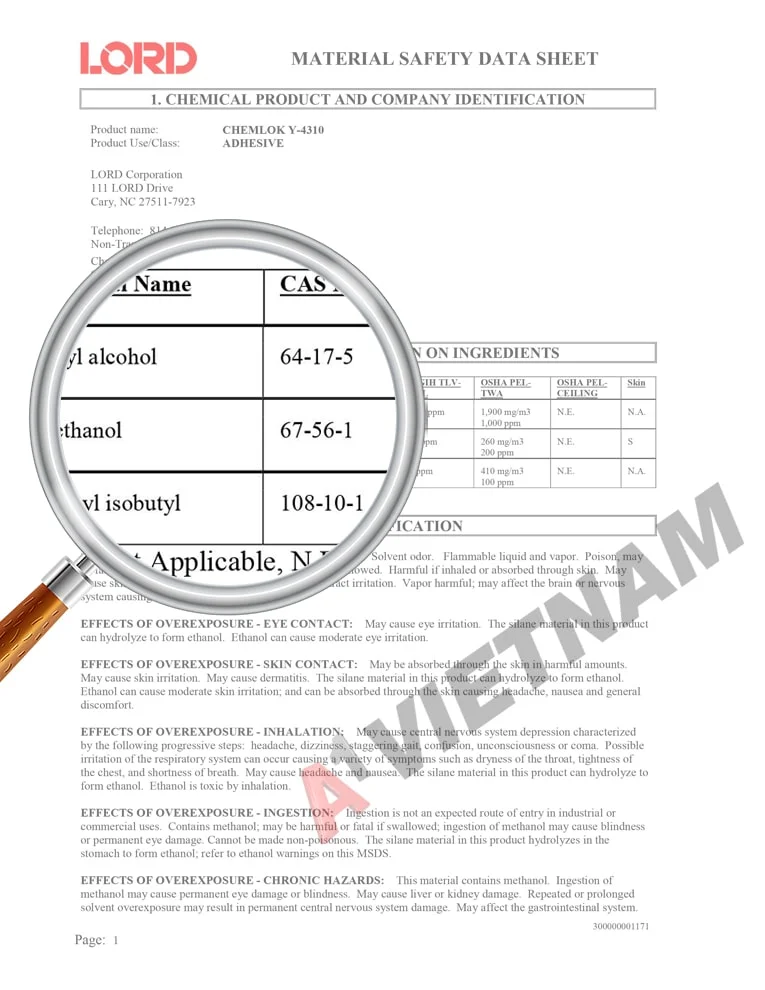 Keo Chemlok Y-4310 5 Keo Chemlok Y-4310 - Phân Phối Chính Hãng Tại Việt Nam