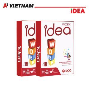 Giấy Idea A4 ~ 70/80gsm, Giấy in văn phòng
