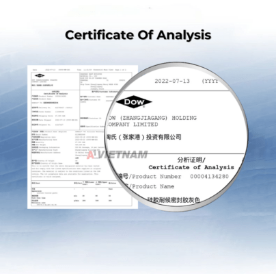 Certificate Of Analysis Dowsil 791 A1 Viet Nam