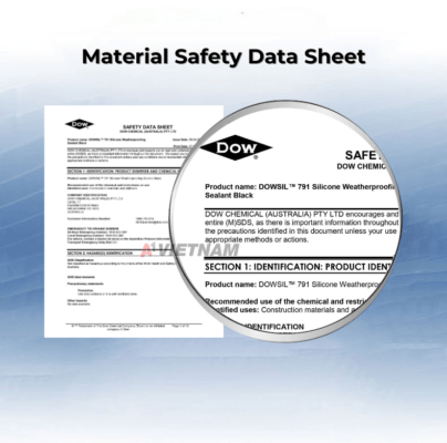 Material Safety Data Sheet Dowsil 791 A1 Viet Nam 1