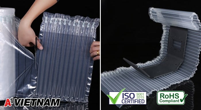 Túi khí chèn thùng Carton dạng ống khí 6 Túi khí chèn thùng Carton dạng ống khí