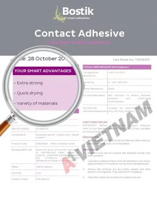 Keo Bostik Contact Adhesive 5 Bostik Contact Adhesive