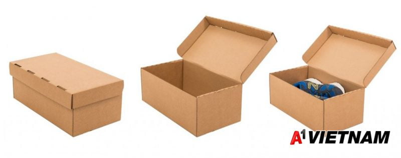 Hộp Carton Đựng Giày 2 Thùng Carton Đựng Giày