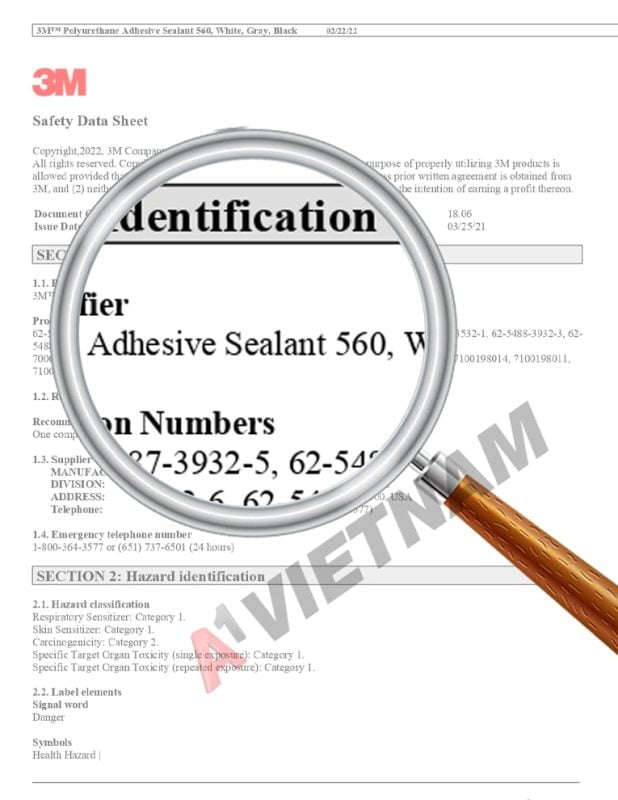 Keo 3M Polyurethane Adhesive Sealant 560 Chính Hãng