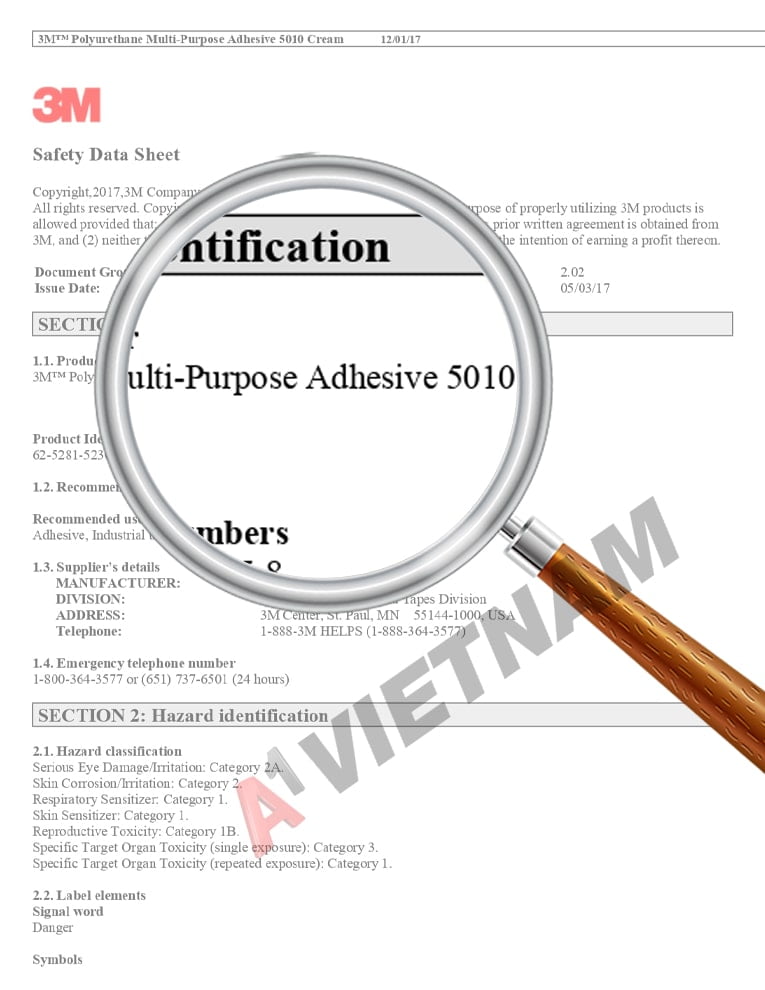 Keo 3M Polyurethane MultiPurpose Adhesive 5010 Giá Rẻ Nhất