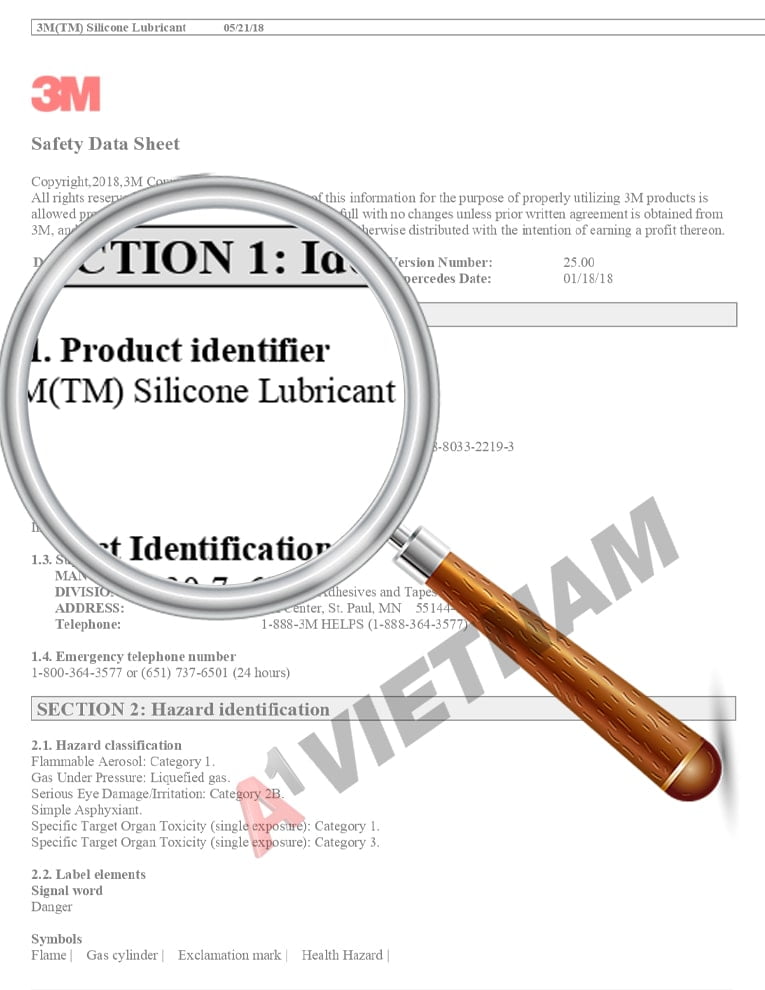 Dầu 3M Silicone Lubricant Phân Phối Chính Hãng Giá Rẻ Nhất