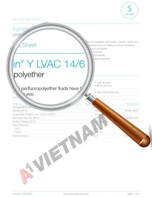 Solvay Fomblin YL Vac 14/6 7 Solvay Fomblin YL Vac 14/6 TDS