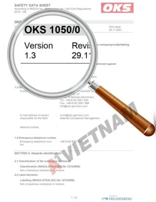 Dầu OKS 1050/0 5 OKS 10500 SDS