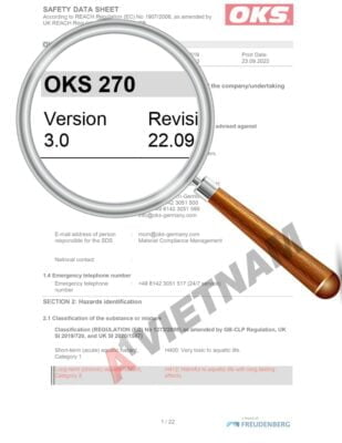 Mỡ OKS 270 5 OKS 270 SDS