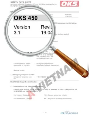 Dầu OKS 450 5 OKS 450 SDS