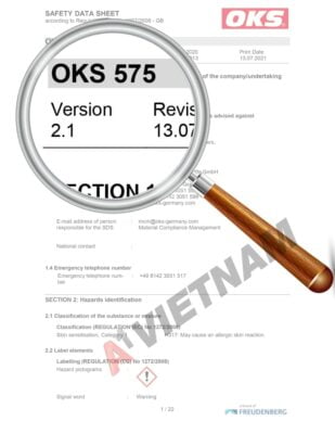OKS 575 5 OKS 575 SDS