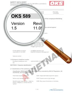 OKS 589 5 OKS 589 SDS
