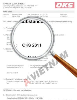Dầu OKS 2811 5 OKS 2811 SDS