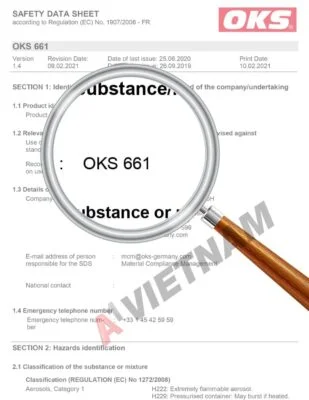 Dầu OKS 661 5 OKS 661 SDS