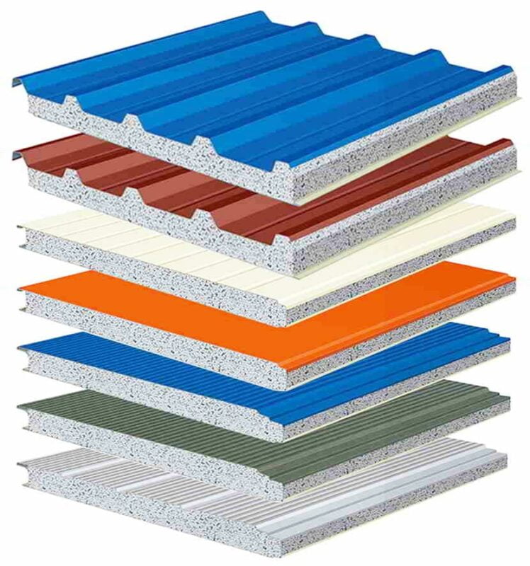 Panel tôn xốp EPS 1 Panel tôn xốp EPS