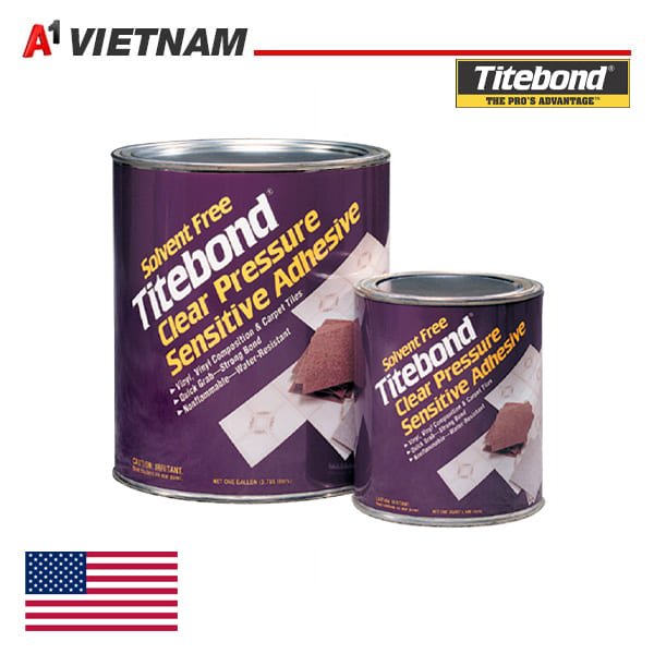 Titebond Solvent Free Clear Pressure Sensitive Adhesive
