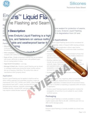 Keo GE Enduris Liquid Flashing 6 TDS GE Enduris Liquid Flashing