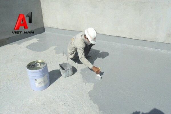 Sơn chống thấm 2 thành phần gốc xi măng