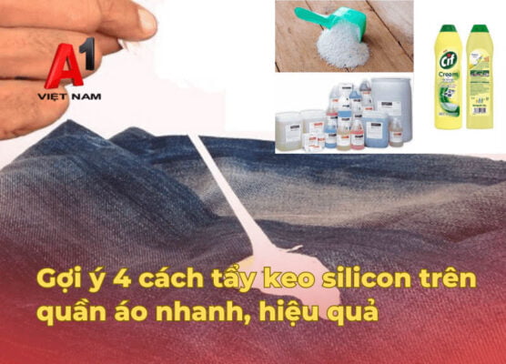 Gợi ý 4 cách tẩy keo silicon trên quần áo nhanh, hiệu quả 53 cach tay keo silicon tren quan ao
