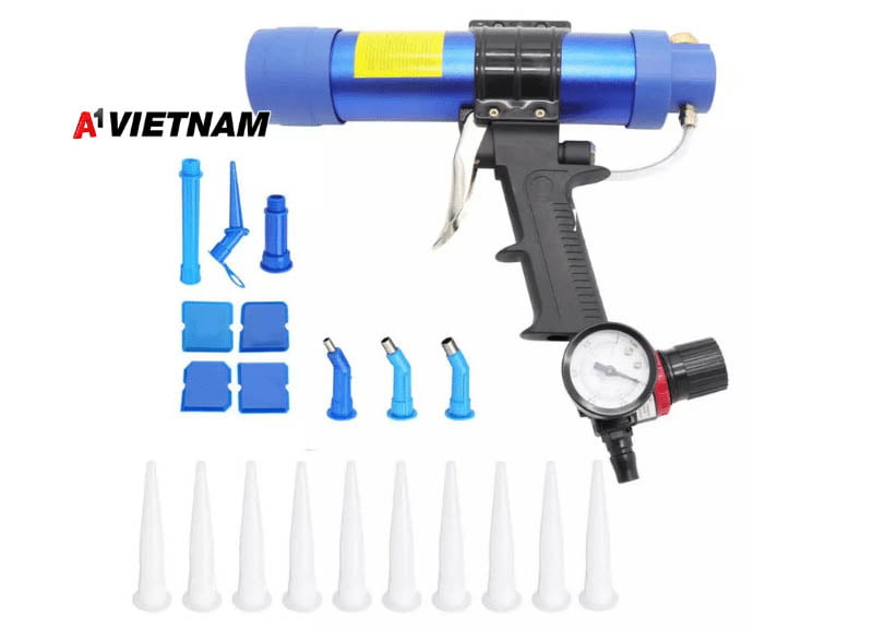 Súng bắn keo silicon là gì? Cấu tạo, cách sử dụng, mua ở đâu? 6 Súng bắn keo silicon bằng hơi nước