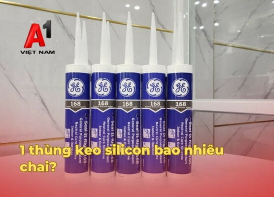 1 thùng keo silicone bao nhiêu chai? 39 thung keo silicon