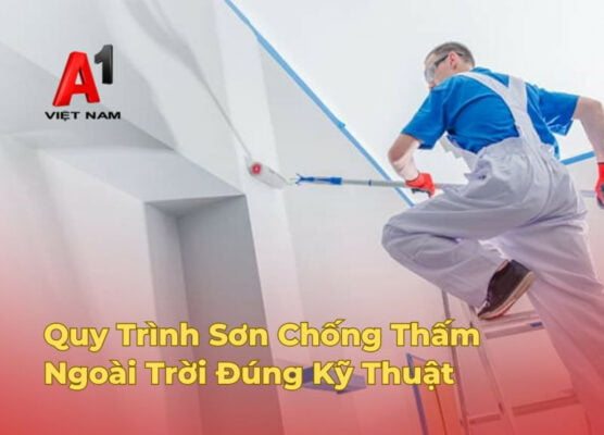 quy trinh son chong tham ngoai troi