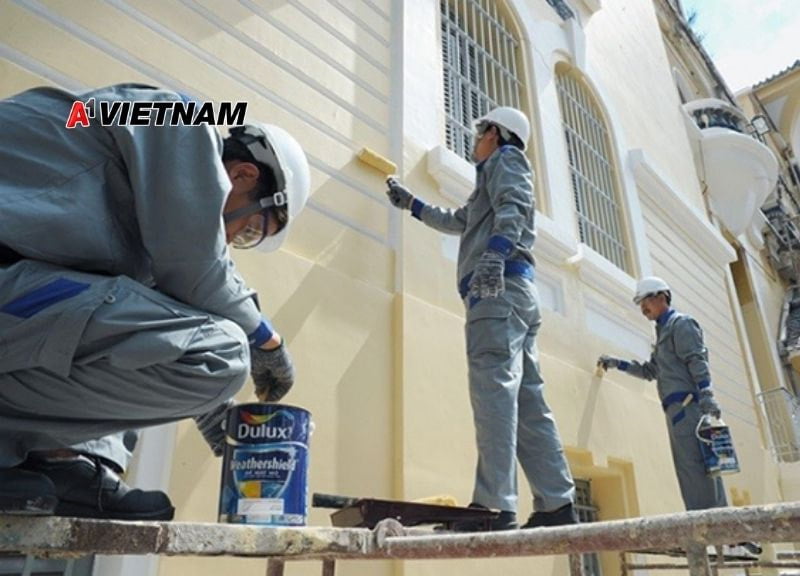 【Hữu ích】 Sơn Chống Thấm Bao Lâu Thì Khô? 3 Sơn chống thấm ngoài trời