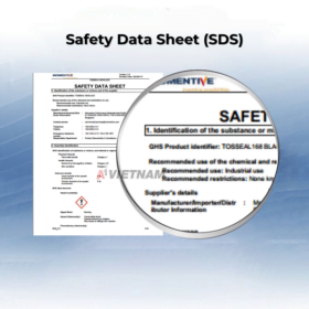 Certificate Of Analysis Tosseal 168 black A1 Viet Nam