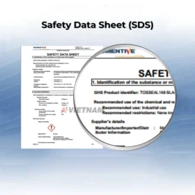 Certificate Of Analysis Tosseal 168 black A1 Viet Nam