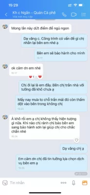 Dịch Vụ Chống Thấm HCM Chuyên Nghiệp, Uy Tín - Cam Kết 100% Hết Thấm Dột 6 Feedback chong tham 2