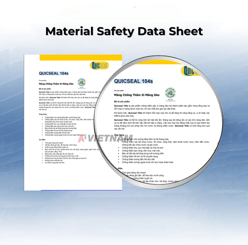 Quicseal 104s