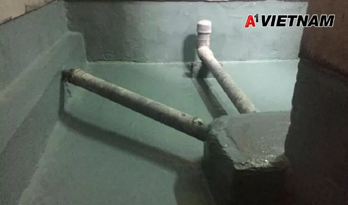 Giải pháp chống thấm nhà vệ sinh sàn âm triệt để 100% 6 chong tham nha ve sinh san am A1 Viet Nam jpg